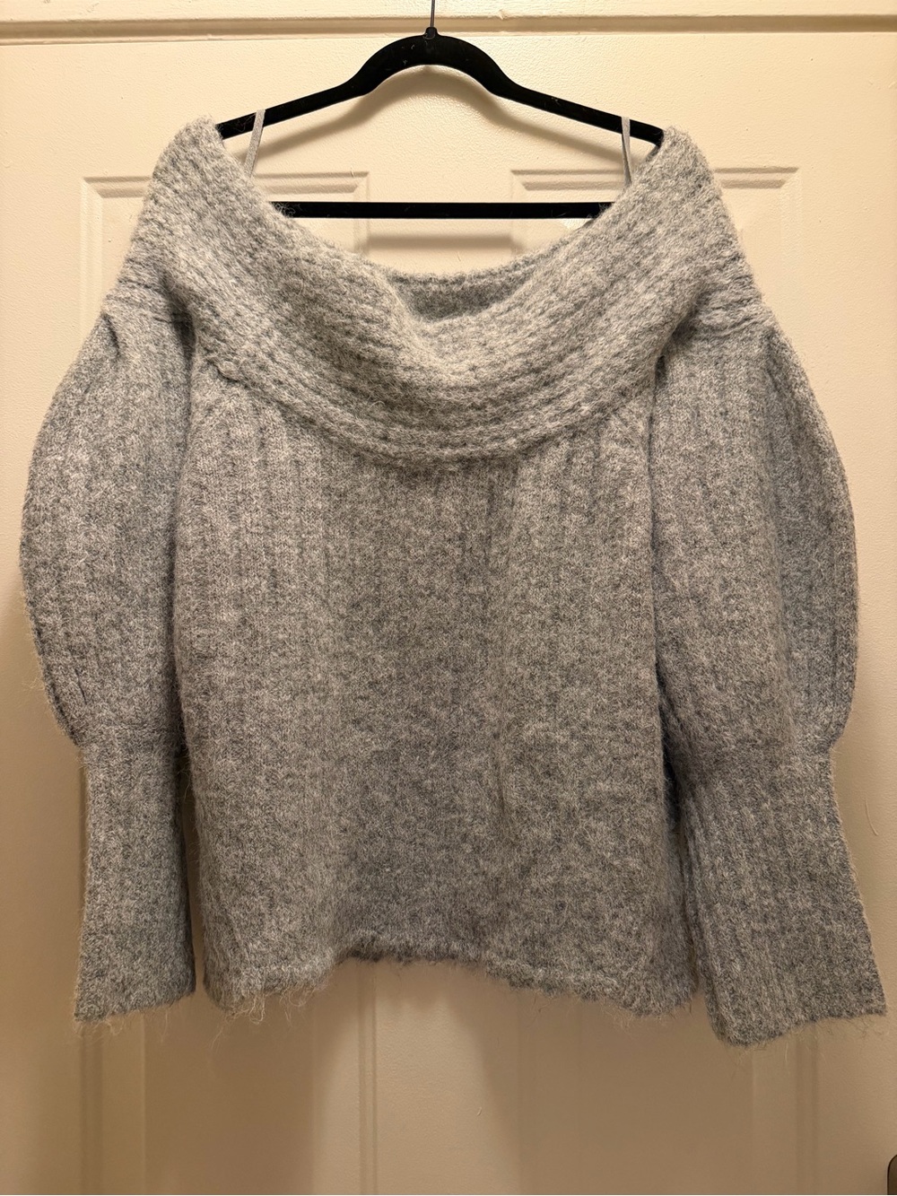 Pilcro Off-Shoulder Batwing Sweater - Picture 4 of 6